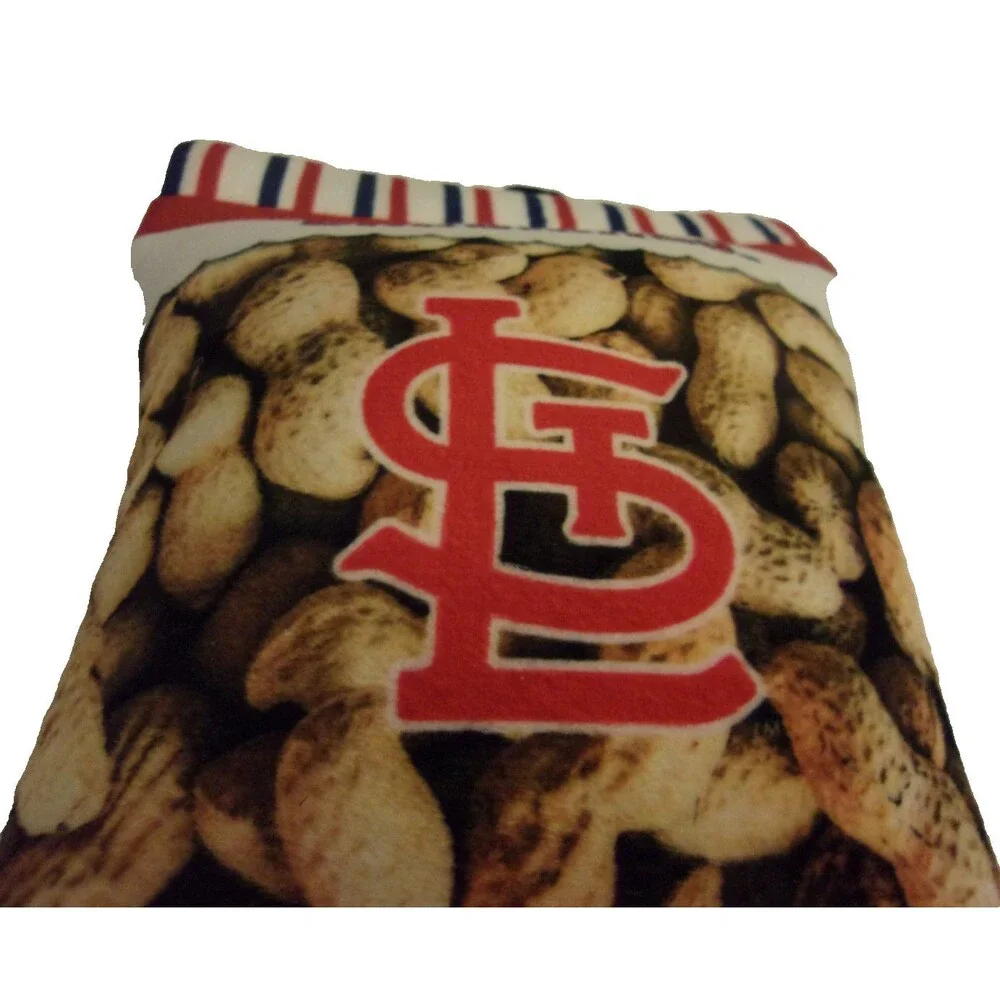 Pets First St. Louis Cardinals Peanut Bag Toy Crinkles Genuine Merchandise New